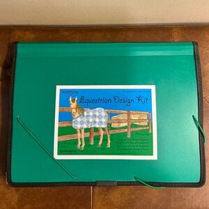 Equestrian/Horse Design Kit for Children Excellent Condition